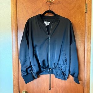 BB Dakota Women's Black Bomber Jacket